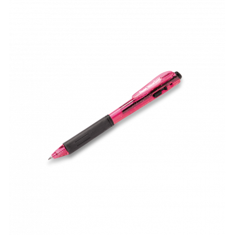 Długopis Pentel WOW GEL K437, automatyczny długopis żelowy, czerwony