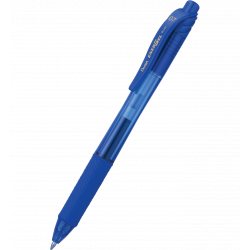 Pióro kulkowe Pentel BL107, cienkopis żelowy na wkłady LR7, niebieski
