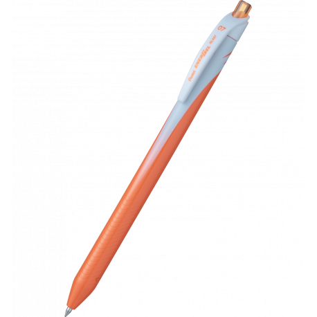 Pióro kulkowe Pentel Energel, cienkopis żelowy, pomarańczowe BL437-F