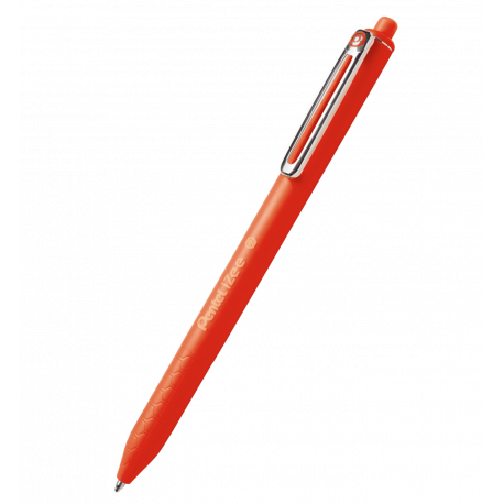 Długopis Pentel BX467 iZee, automatyczny długopis cienkopiszący, czerwony