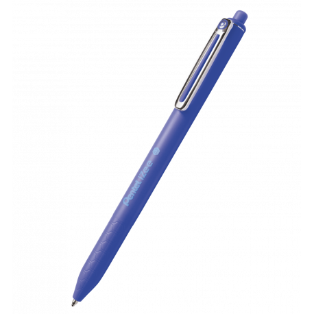 Długopis Pentel BX467 iZee, automatyczny długopis cienkopiszący, niebieski