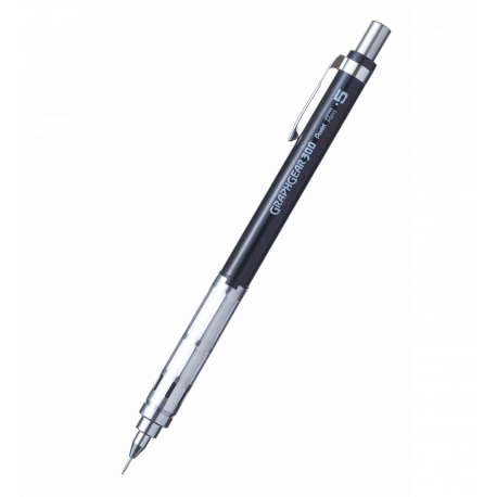 Ołówek automatyczny Pentel, 0,5 mm GRAPHGEAR 300 czarny