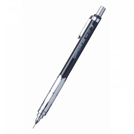Ołówek automatyczny Pentel, 0,7 mm GRAPHGEAR 300 czarny