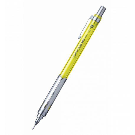 Ołówek automatyczny Pentel, 0,9 mm GRAPHGEAR 300 żółty