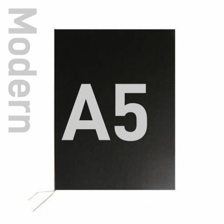 Okładka na dyplom, O.Presentation Cover Modern, 216 x 146 mm (A5+ pionowa) czarny, 10 sztuk