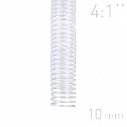 Grzbiety spiralne, O.COIL, A4, 10 mm, przezroczysty, 100 sztuk