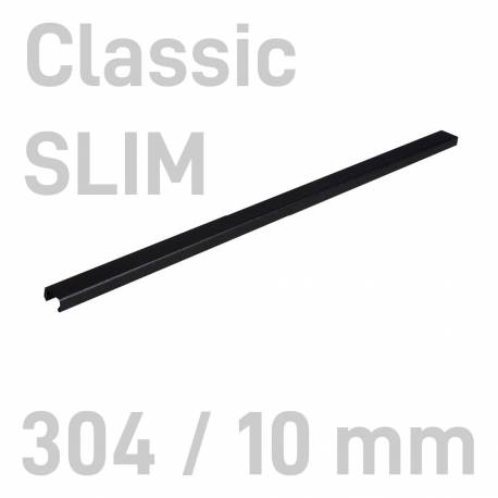 Kanał oklejany, O.CHANNEL Classic SLIM 304 mm (A3+ poziomo, A4+ pionowo) 10 mm, czarny, 10 sztuk