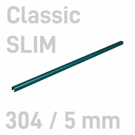 Kanał oklejany, O.CHANNEL Classic SLIM 304 mm (A3+ poziomo, A4+ pionowo) 5 mm, zielony, 10 sztuk
