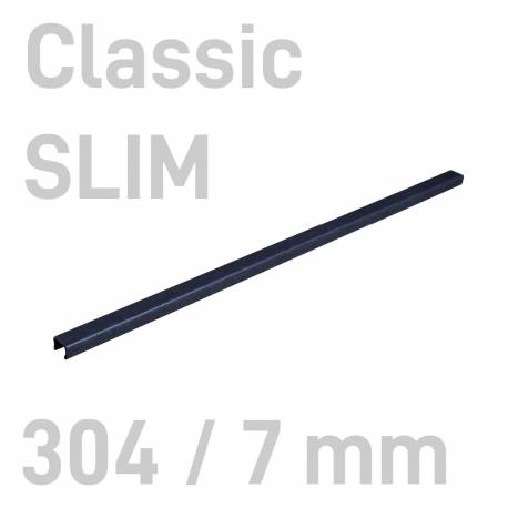 Kanał oklejany, O.CHANNEL Classic SLIM 304 mm (A3+ poziomo, A4+ pionowo) 7 mm, czarny, 10 sztuk