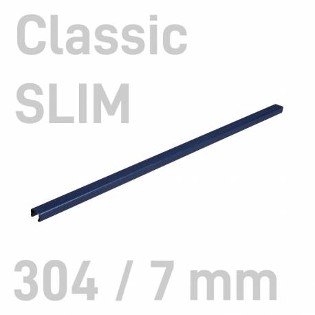 Kanał oklejany, O.CHANNEL Classic SLIM 304 mm (A3+ poziomo, A4+ pionowo) 7 mm, niebieski, 10 sztuk