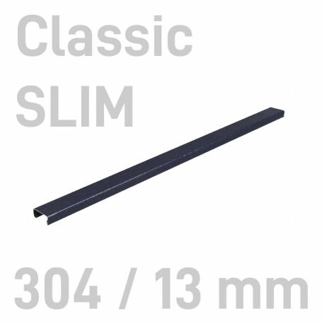 Kanał oklejany, O.CHANNEL Classic SLIM 304 mm (A3+ poziomo, A4+ pionowo) 13 mm, czarny, 10 sztuk