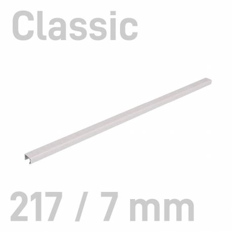 Kanał oklejany, O.CHANNEL Classic 217 mm (A4+ poziomo, A5+ pionowo) 7 mm, biały, 10 sztuk