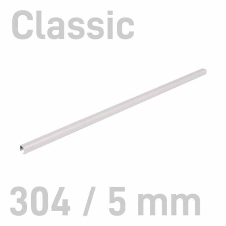 Kanał oklejany, O.CHANNEL Classic 304 mm (A3+ poziomo, A4+ pionowo) 5 mm, biały, 10 sztuk