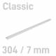Kanał oklejany, O.CHANNEL Classic 304 mm (A3+ poziomo, A4+ pionowo) 7 mm, biały, 10 sztuk
