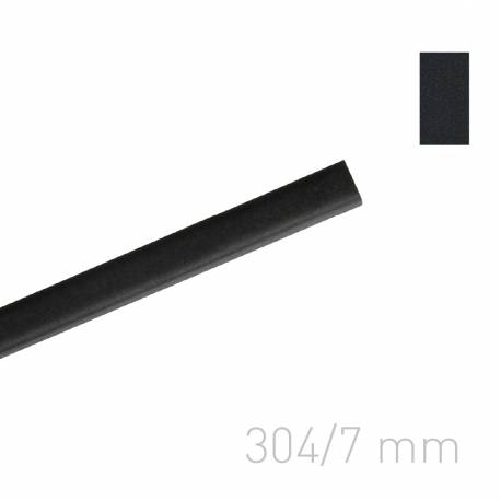 Kanał oklejany, O.CHANNEL Modern 304 mm (A3+ poziomo, A4+ pionowo) 7 mm, czarny, 10 sztuk