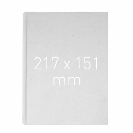 Okładka twarda, O.HARD COVER Duplex 217 x 151 mm (A5+ pionowa) biały, 10 par