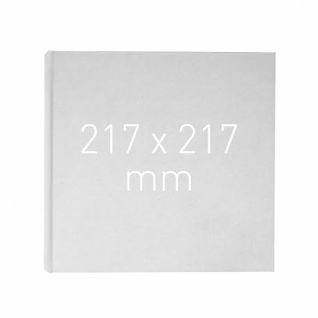 Okładka twarda, O.HARD COVER Duplex 217 x 217 mm (kwadratowa) biały, 10 par