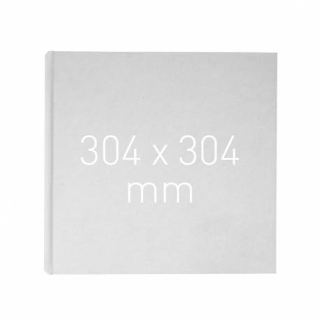 Okładka twarda, O.HARD COVER Duplex 304 x 304 mm (kwadratowa) biały, 10 par