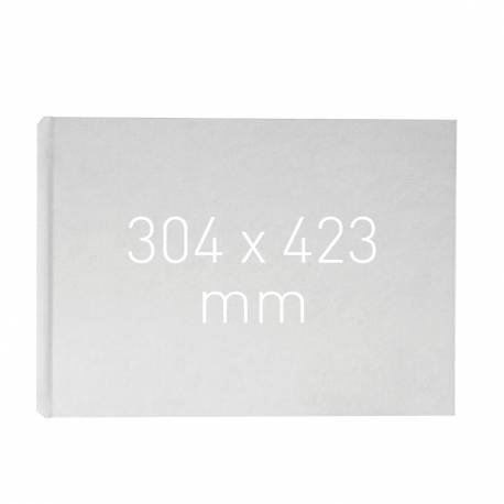 Okładka twarda, O.HARD COVER Duplex 304 x 423 mm (A3+ pozioma) biały, 10 par