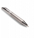 Pióro kulkowe Pentel BL407, metalowy cienkopis żelowy, srebrne ZA