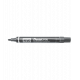 Marker permanentny Pentel N50, obudowa alu., okrągła 2 mm, czarny