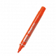 Marker permanentny Pentel N50, obudowa alu., okrągła 2 mm, czerwony