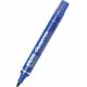 Marker permanentny Pentel N50, obudowa alu., okrągła 2 mm, niebieski