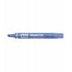 Marker permanentny, pisak Pentel N60, obudowa alu., ścięta, niebieski