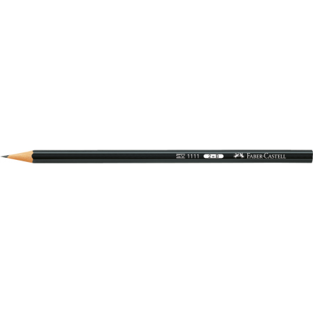 Ołówek drewniany, szkolny, 1111/2b Faber Castell, 12 sztuk