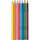 Kredki Faber Castell, ołówkowe, drewniane, Zamek, 12 kolorów