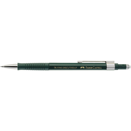 Ołówek automatyczny, Faber Castell Tk-fine executive 0,7 zielony