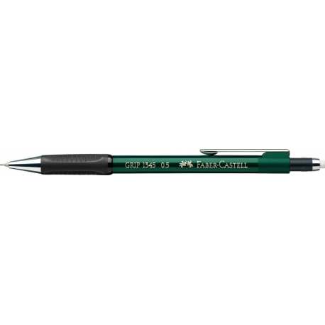 Ołówek automatyczny, Faber Castell Grip 1345 0,5 mm zielony
