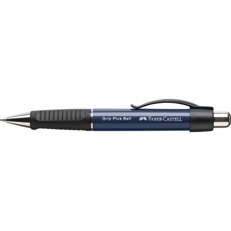 Długopis automatyczny, Grip plus 1407 niebieski Faber Castell
