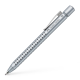 Długopis automatyczny, Grip 2011 srebrny Faber Castell