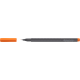 Cienkopis kolorowy, pisak Faber Castell triplus grip, pomarańczowy
