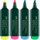 Zakreślacze Faber Castell 48 kpl. 4-kolorów w etui plastik