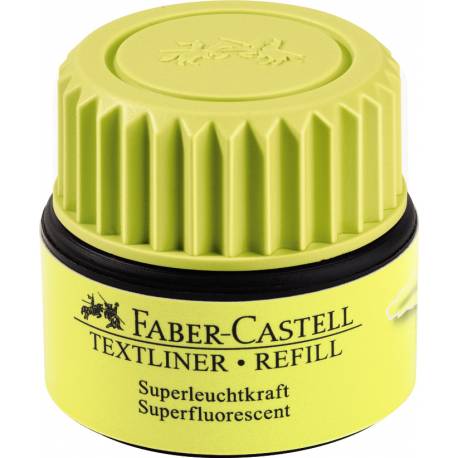 Tusz do napełniania zakreślacza żółty Faber Castell