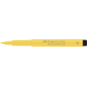 Pitt Artist Pen, flamastry pędzelkowe, pisak Faber Castell kadmowa żółć