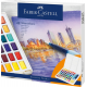 Farby akwarelowe w kostkach, 48 kolory, Faber Castell