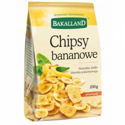 Chipsy bananowe 250g BAKALLAND