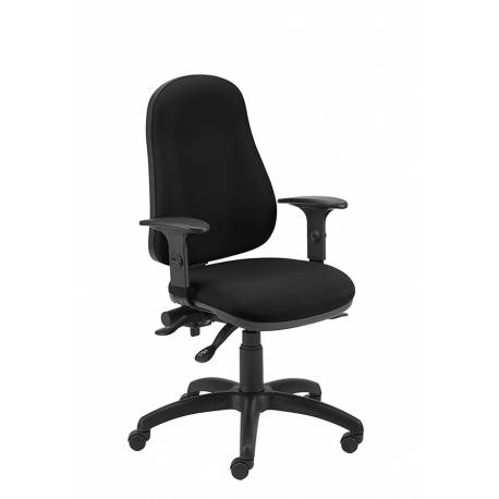 Fotel biurowy, krzesło obrotowe, OFFICE PRODUCTS Thassos, czarny