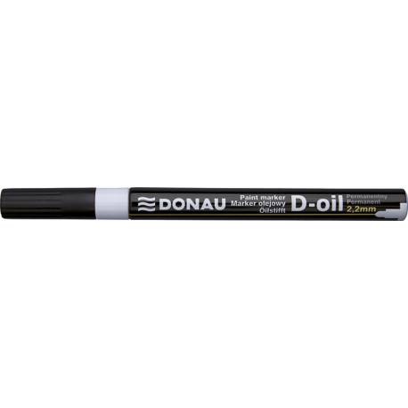 Marker olejowy, pisak olejny, DONAU D-Oil, okrągły, 2,2mm, biały