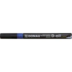 Marker olejowy, pisak olejny, DONAU D-Oil, okrągły, 2,2mm, niebieski