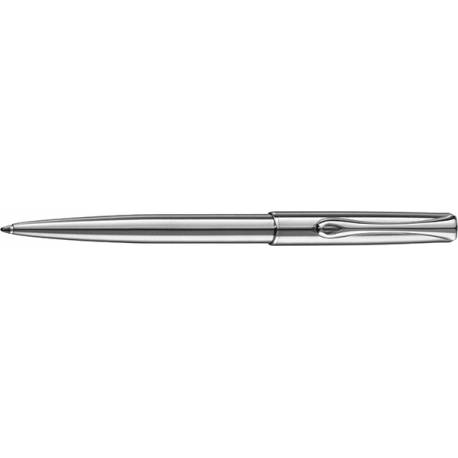 Długopis automatyczny DIPLOMAT Traveller, stalowy/srebrny