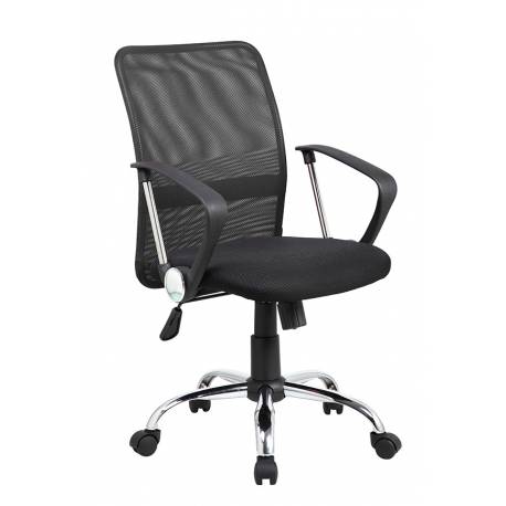 Fotel biurowy, krzesło obrotowe, OFFICE PRODUCTS Lipsi, czarny