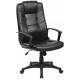 Fotel biurowy, krzesło obrotowe, OfficeP Corsica, czarny