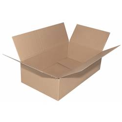Karton wysyłkowy, pudło pakowe, zamykane, 627x367x171mm, typ InP B, szare