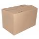 Karton wysyłkowy, pudło pakowe, zamykane, 627x367x171mm, typ InP C, szare