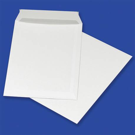 Koperty C5, rozmiar 162x229 mm, koperty samoklejące z paskiem HK, 50szt, białe