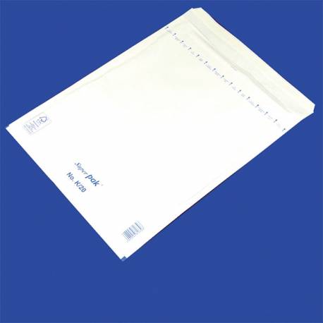 Koperty bąbelkowe A3+, koperty z folią bąbelkową K20, 350x470mm/370x480mm, 50szt, białe